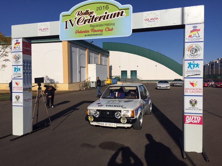 Manuel Jesús Reales y José Luis Barriga, ganadores del IV Rally Criterium