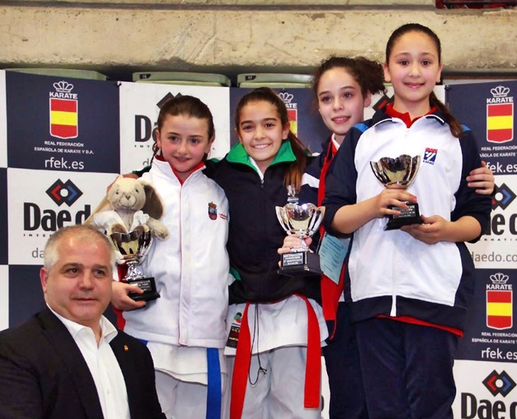 La extremeña Paola García, campeona de España de Kárate