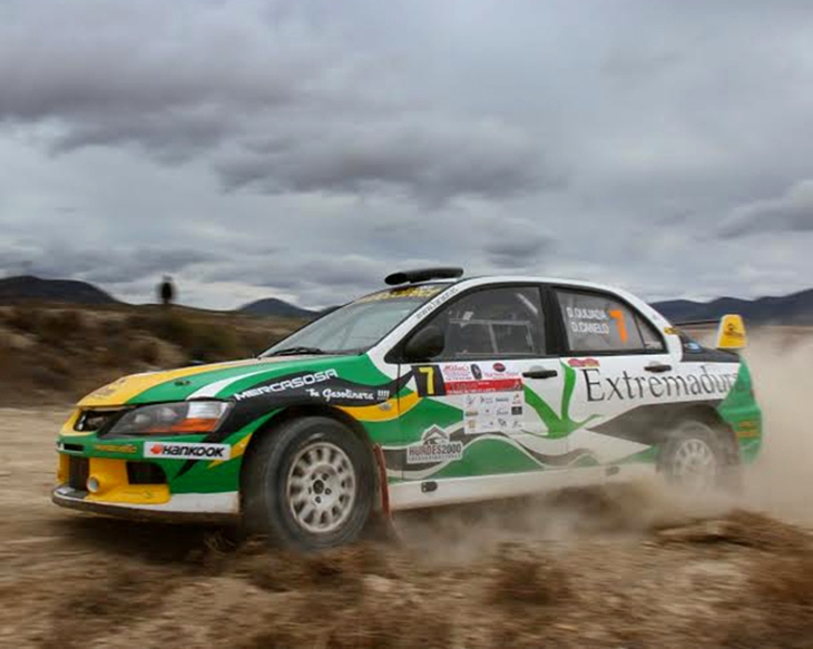 Los extremeños Quijada y Canelo, cuartos en el II Rally Circuito de Navarra