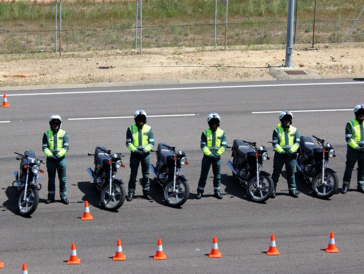 La Guardia Civil celebra el XX Aniversario de la Escuela de Tráfico de Mérida