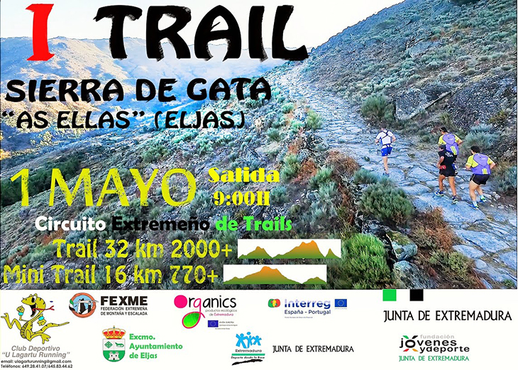 400 atletas participarán en el I Trail Sierra de Gata ‘As Ellas’