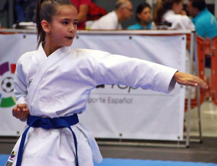 La extremeña Paola García, campeona de España de Kárate