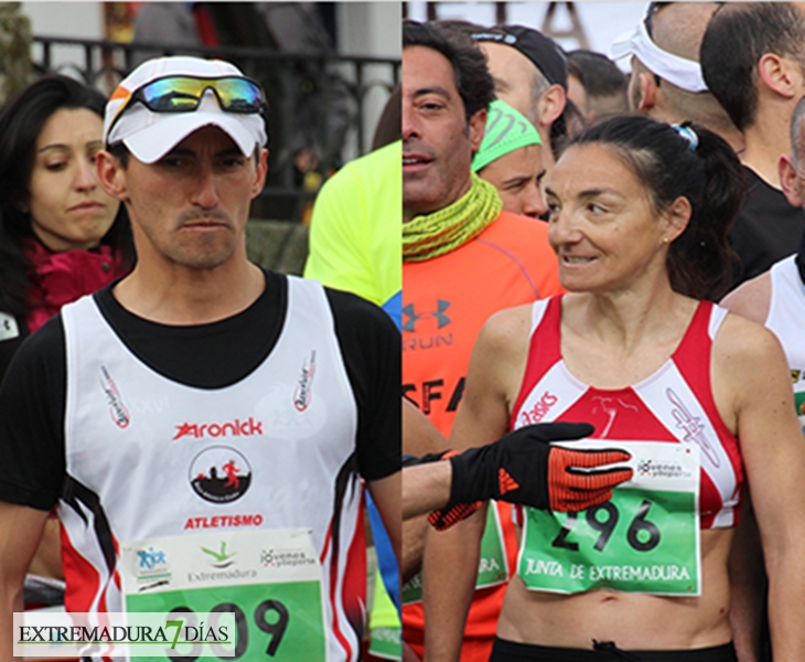 Bruno Paixao y Tina María Ramos ganan la XI Media Maratón de Alburquerque