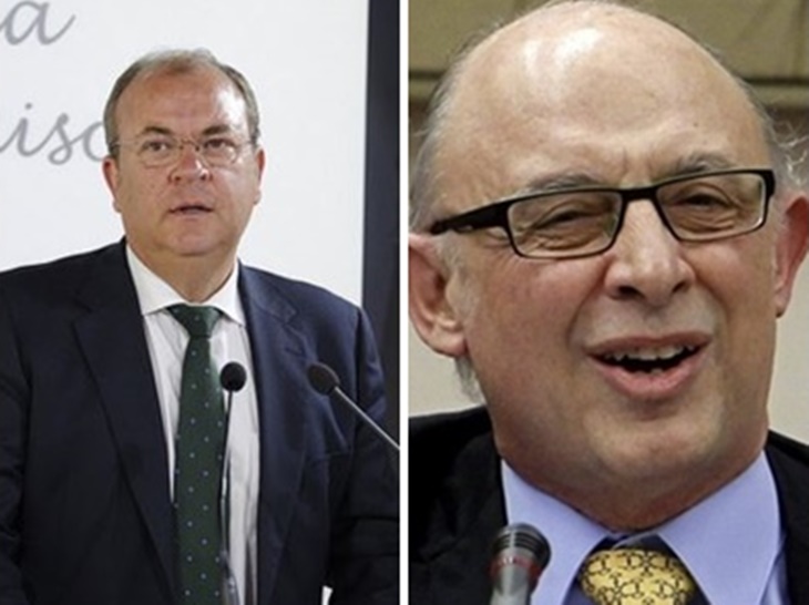 Monago se enfrenta a Montoro: “El problema del déficit no está en Extremadura”