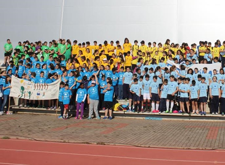 Más de 700 escolares participan en la IX Olimpiada Escolar