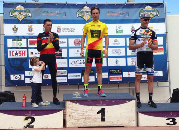 El ciclista extremeño Pedro Romero, líder del Open de España Maratón