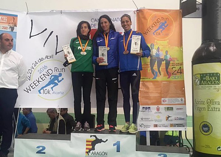 La extremeña Raquel Gómez, subcampeona de España de 10 km en ruta