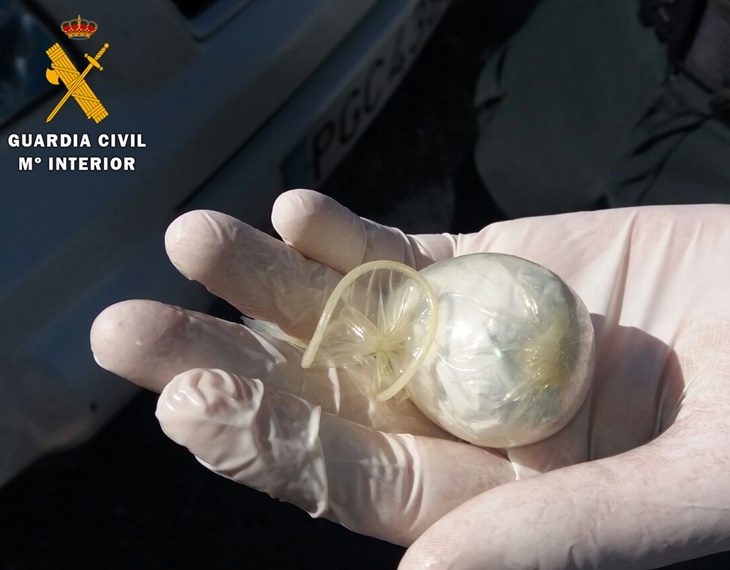 Detenido con 11 gramos de cocaína entre su ropa