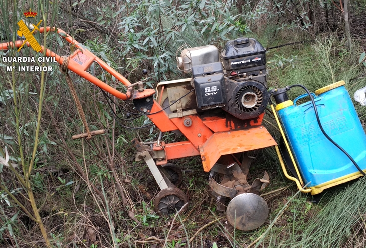 Cuatro detenidos por robar en hasta ocho inmuebles