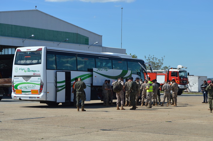 Regresa de Mali el primer contingente de militares extremeños