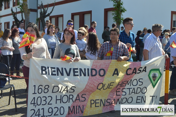 Regresa de Mali el primer contingente de militares extremeños