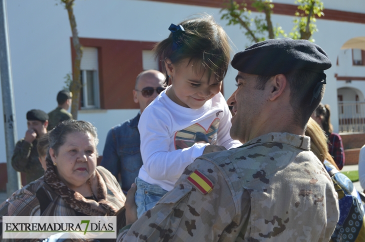 Regresa de Mali el primer contingente de militares extremeños