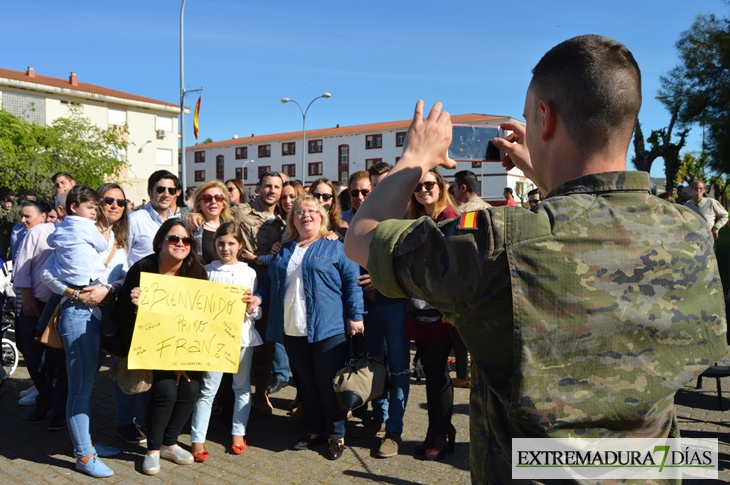 Regresa de Mali el primer contingente de militares extremeños