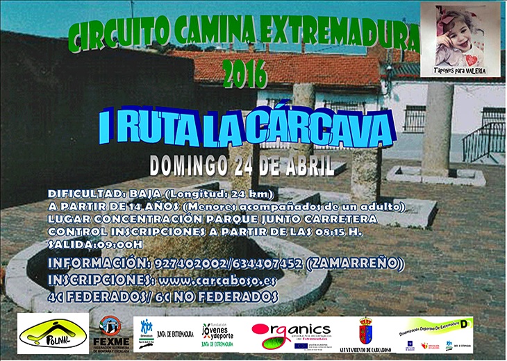 Carcaboso celebrá la I Ruta La Cárcaba