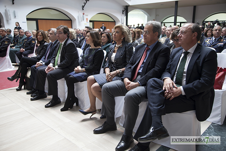 Imágenes de la visita de Sáenz de SantaMaría a Badajoz