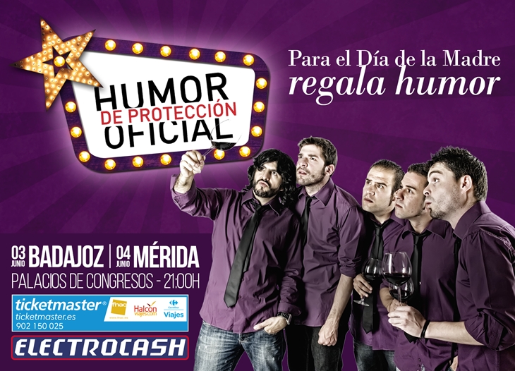 &#39;Humor de Protección Oficial&#39; llegará a Badajoz en junio