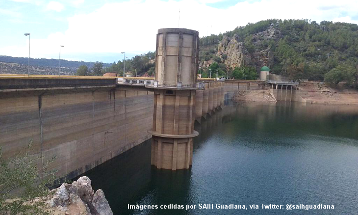 Los embalses pacenses continúan muy por debajo de la media