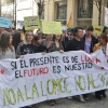 Imágenes de la manifestación contra la LOMCE en Badajoz