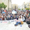 Imágenes de la manifestación contra la LOMCE en Badajoz