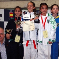 La extremeña Paola García, campeona de España de Kárate