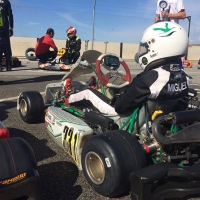 Gran actuación de los extremeños en el Campeonato de Andalucía de Karting