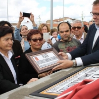 Vecinos de San Andrés homenajean al que fue su primer presidente