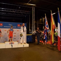 El extremeño Kini Carrasco, campeón de Europa de duatlón