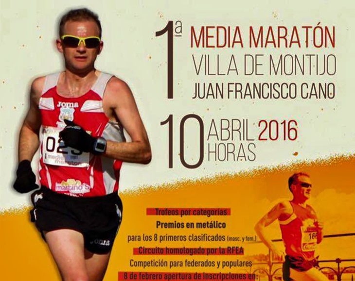 Seddik Warrak y Tina María Ramos, campeones de Extremadura de Media Maratón