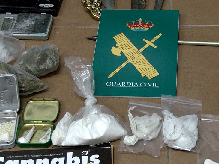 Desarticulado un clan familiar que vendía droga a jóvenes del Valle del Alagón