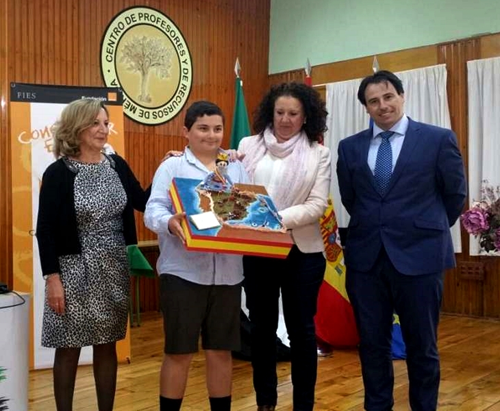 El valverdeño Gonzalo Borrallo representará a Extremadura en la recepción de Felipe VI