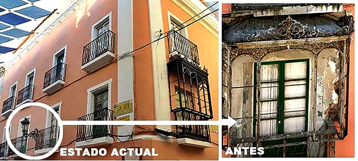 Piden recuperar el balcón del convento de la calle San Juan