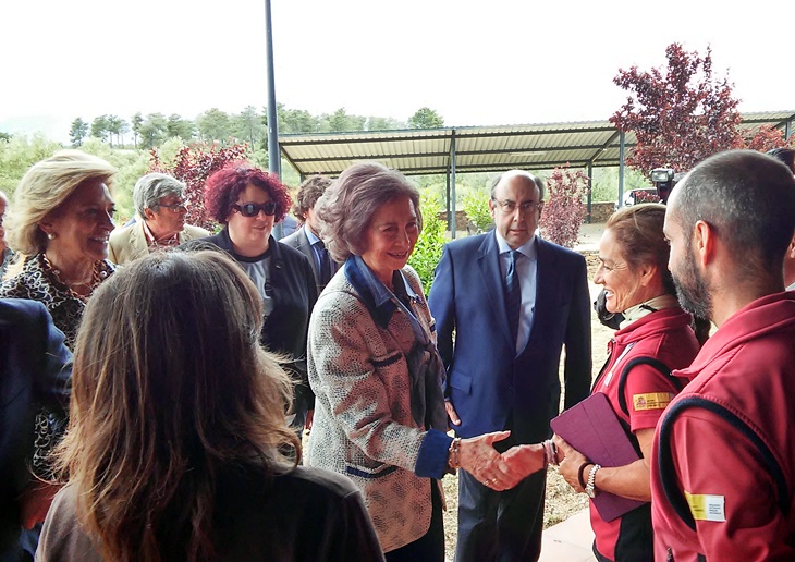 La Reina Sofía visita Extremadura