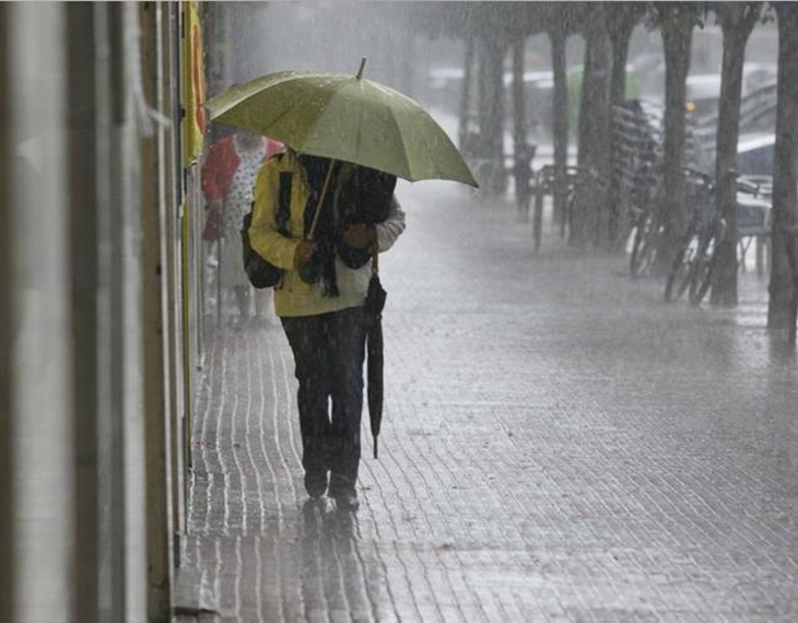 El norte de la región estará mañana en alerta amarilla por lluvias