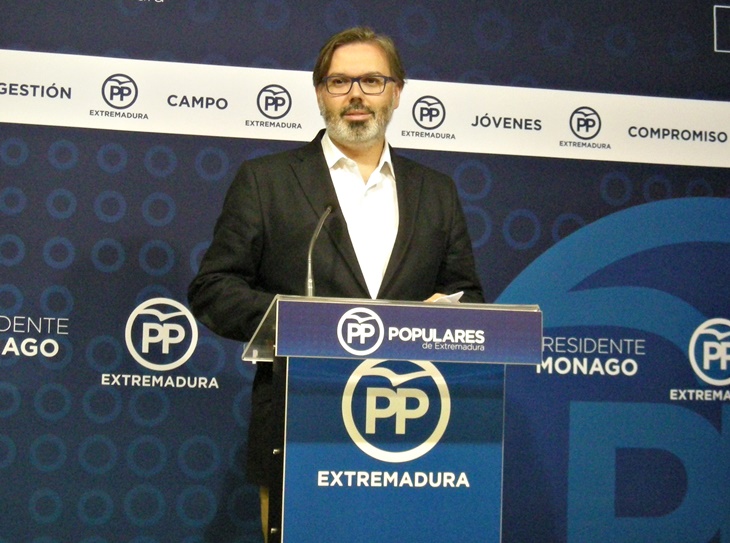 El PP denuncia la parálisis que está sufriendo Extremadura