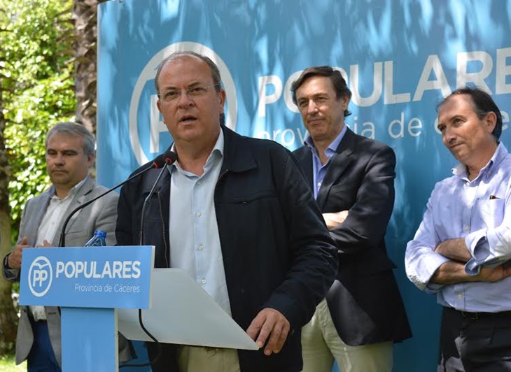 Monago asegura que el único voto útil es "el voto al PP"