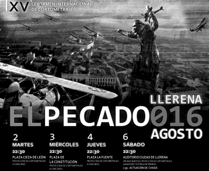 Convocado el Premio Internacional de Cortometrajes 'El Pecado' 2016