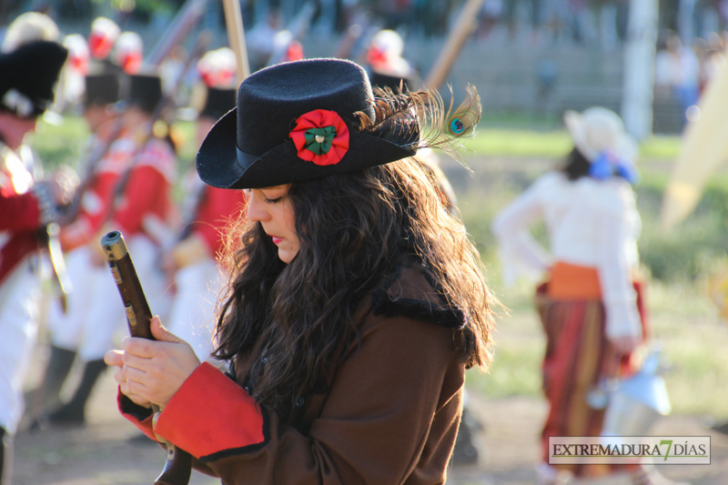 Un millar de actores recrean la Batalla de La Albuera