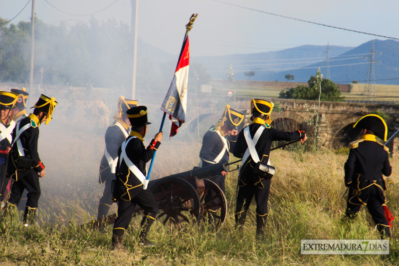 Un millar de actores recrean la Batalla de La Albuera