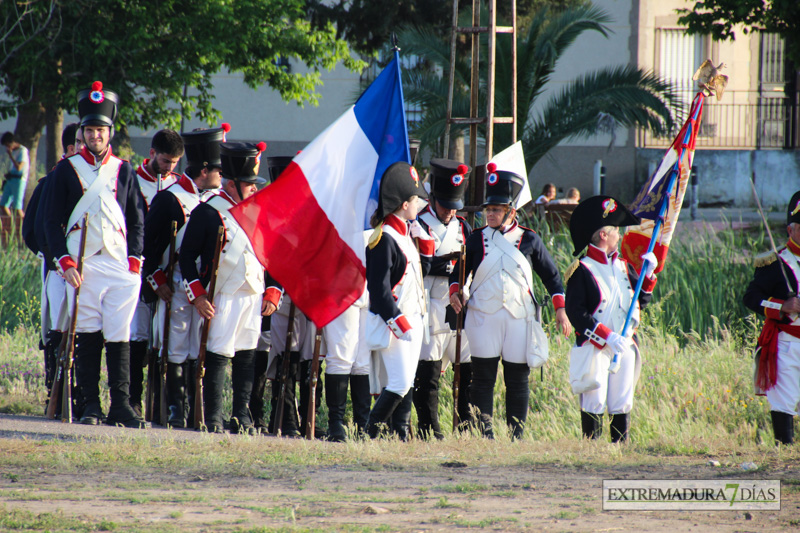 Un millar de actores recrean la Batalla de La Albuera