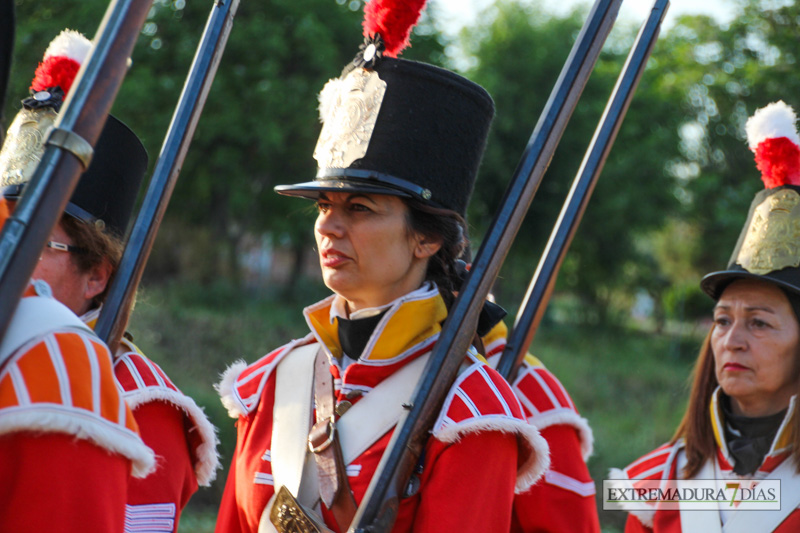 Un millar de actores recrean la Batalla de La Albuera