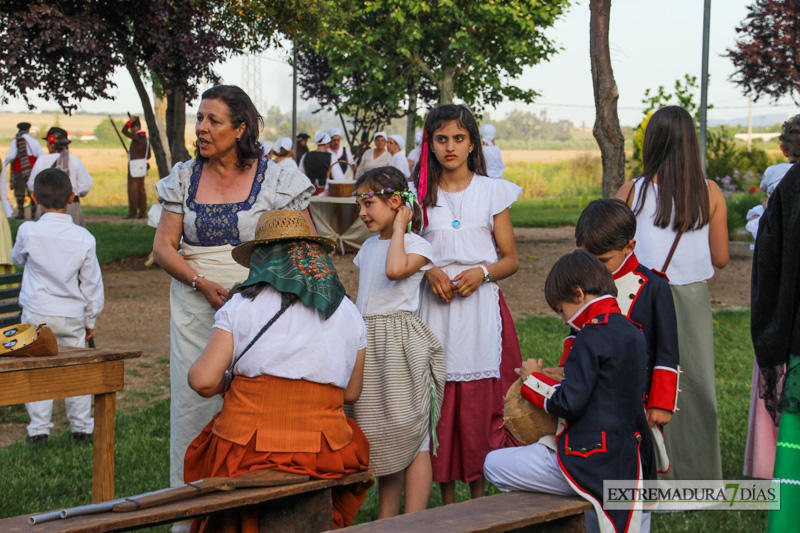 Un millar de actores recrean la Batalla de La Albuera