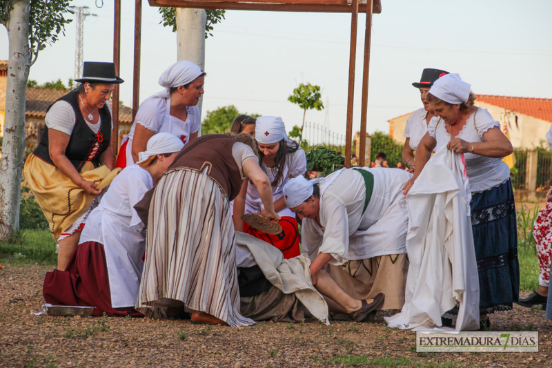 Un millar de actores recrean la Batalla de La Albuera