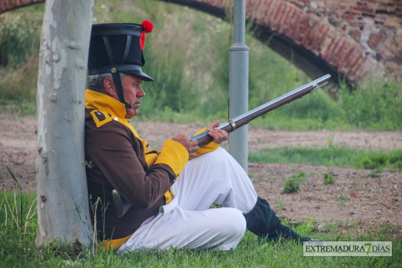 Un millar de actores recrean la Batalla de La Albuera