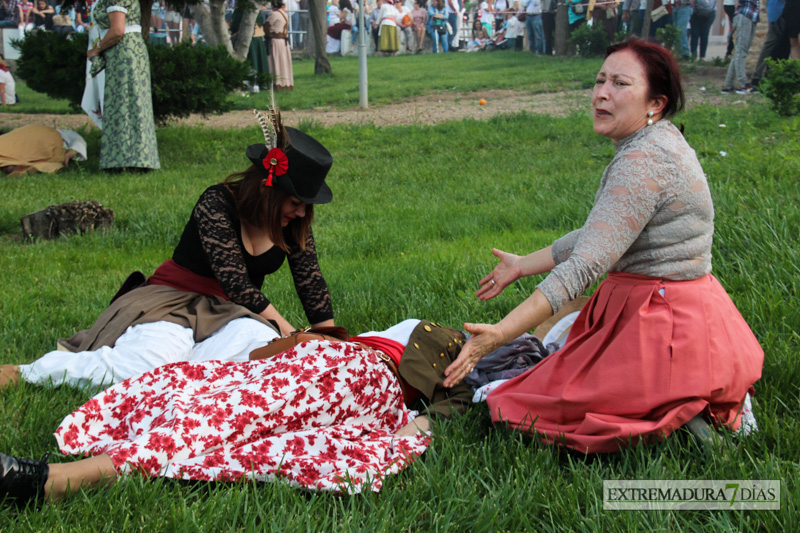 Un millar de actores recrean la Batalla de La Albuera