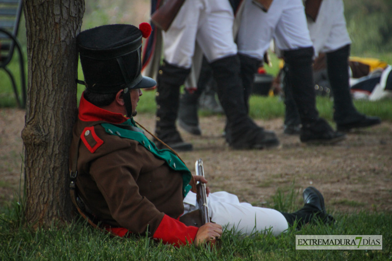 Un millar de actores recrean la Batalla de La Albuera