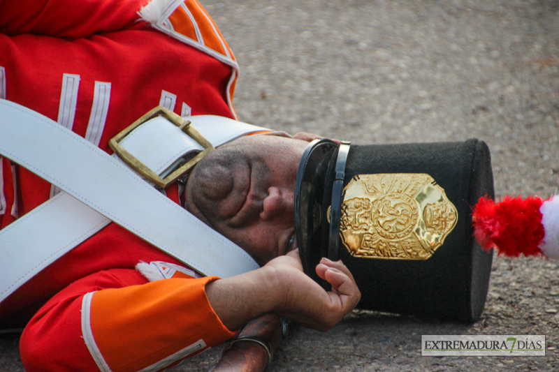 Un millar de actores recrean la Batalla de La Albuera