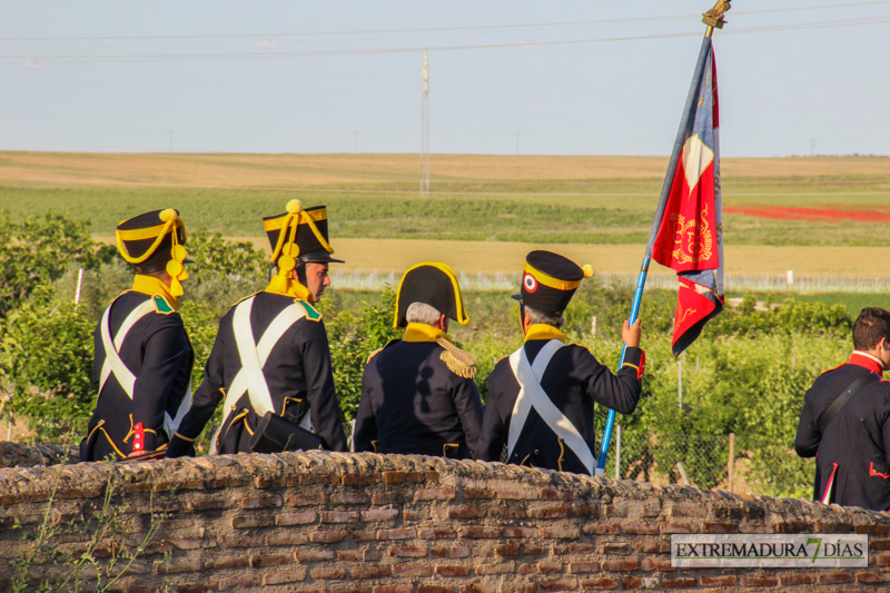 Un millar de actores recrean la Batalla de La Albuera