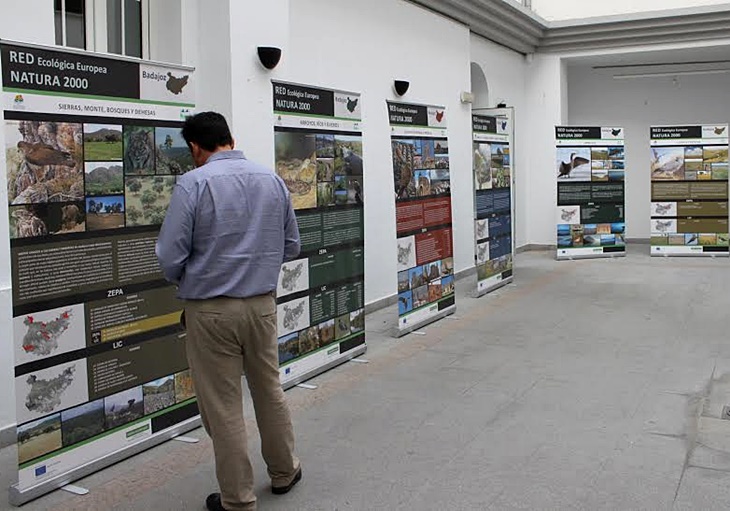 La exposición Red Natura 2000 puede visitarse hasta el viernes