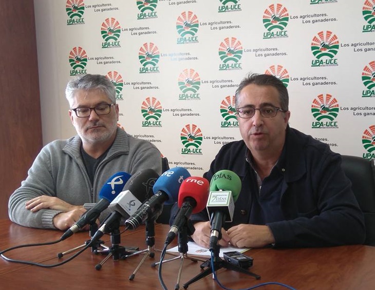 UPA-UCE demanda medidas para paliar las pérdidas por las lluvias