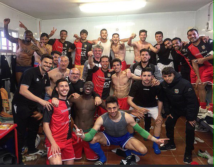 Pleno de victorias de los equipos extremeños de Segunda B